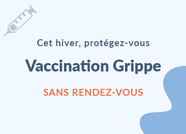 Deux seniors vaccinés sans rendez-vous contre la grippe